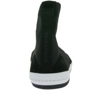 GROUNDIES Kobe Women's High-Top Sneakers with TrueSense Sole, Slip-On Shoes, GND-180261-01, Black