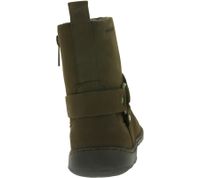 GROUNDIES Phoenix 2.0 Women's Barefoot Shoes, Genuine Leather Ankle Boots with TrueSense Sole, GND-110283-04, Brown