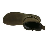 GROUNDIES Phoenix 2.0 Women's Barefoot Shoes, Genuine Leather Ankle Boots with TrueSense Sole, GND-110283-04, Brown