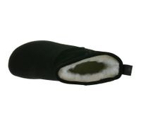 Lined GROUNDIES Cozy Boot Low Barefoot Shoes Women's Genuine Leather Ankle Boots with TrueSense Sole GND-120236-01 Black