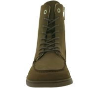 Striking GROUNDIES Adelaide Women's Barefoot Shoes, Genuine Leather Ankle Boots with TrueSense Sole, GND-110280-34, Brown