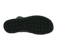 charaktervolle GROUNDIES Barfußschuhe Odessa Gx2 Damen Echtleder Stiefelette mit TrueSense Sohle GND-110301-01 Schwarz