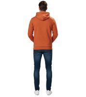 Helly Hansen Logo Herren Hoodie Baumwoll-Pullover mit Kapuze 300 g/m² Sweat-Pullover 79264 Orange oder Dunkelblau