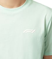 T-shirt homme Formula 1 F1 Pastel, col rond, manches courtes, coton, bleu, réf. 701222540 002