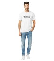 T-shirt homme Extravagant Formula 1 F1 Racing Division, col rond, coton bio, manches courtes, 180 g/m², 701227625 001, blanc