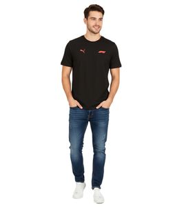 T-shirt homme PUMA x F1 Formule 1, 100 % coton, Noir, référence F1 Classic 701228165 001