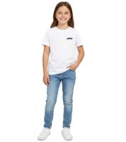 T-shirt enfant à manches courtes en coton, imprimé dessin animé, 160 g/m², blanc, de la gamme Formula E Racing Division
