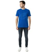 Stylish Formula E Men's T-Shirt, Sustainable Cotton Shirt with Formula E Logo, Summer Shirt, Motorsport, 701223608 002 Blue