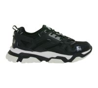 Sneakers da uomo STARTER Boise in vera pelle, stile retrò anni '90 SMB101321 300 Nero/Bianco