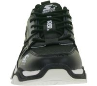 Sneakers da uomo STARTER Boise in vera pelle, stile retrò anni '90 SMB101321 300 Nero/Bianco