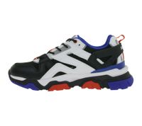 Zapatillas deportivas STARTER Boise para hombre, estilo retro de los 90, con piel auténtica (modelo SMB101321 310, color negro/blanco/azul/rojo)