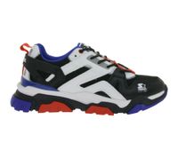 Zapatillas deportivas STARTER Boise para hombre, estilo retro de los 90, con piel auténtica (modelo SMB101321 310, color negro/blanco/azul/rojo)