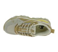 Zapatillas deportivas retro STARTER Boise para hombre, de piel auténtica, estilo años 90 (SMB101321 330, beige/marrón/amarillo)