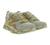 Zapatillas deportivas retro STARTER Boise para hombre, de piel auténtica, estilo años 90 (SMB101321 330, beige/marrón/amarillo)