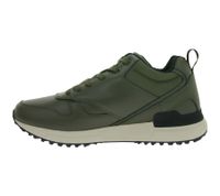 Zapatillas retro atemporales STARTER Brandon para hombre, con piel auténtica revestida, SMN105321 170 Verde Oliva