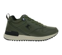 Zapatillas retro atemporales STARTER Brandon para hombre, con piel auténtica revestida, SMN105321 170 Verde Oliva