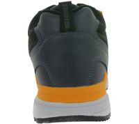 zeitlose STARTER Brandon Herren Sneaker mit beschichtetem Echtleder Retro Turn-Schuhe SMN105321 400 Grau