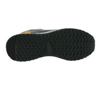 zeitlose STARTER Brandon Herren Sneaker mit beschichtetem Echtleder Retro Turn-Schuhe SMN105321 400 Grau