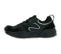 Zapatillas deportivas STARTER Buffalo para hombre, estilo retro de los 90, con piel auténtica y ante (modelo SMB102321 200, negro/blanco)