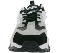 Sneakers da uomo STARTER Cape Coral stravaganti in vera pelle e camoscio - Sneakers retrò in stile anni '90 SMB103321 300 Bianco/Rosso/Nero/Grigio