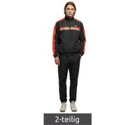 2-Piece Sergio Tacchini Agave Men's Tracksuit, Trendy Sports Suit, Fitness Suit 41533 Black/Orange