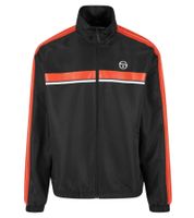 2-Piece Sergio Tacchini Agave Men's Tracksuit, Trendy Sports Suit, Fitness Suit 41533 Black/Orange