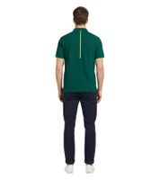 Formula 1 Aston Martin Aramco Men's Polo Shirt, Organic Cotton, Short Sleeve, with Chest Pocket, 701228858 002 Green