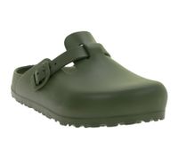 praktische BIRKENSTOCK Boston EVA Clogs Damen und Herren Hausschuhe Schlupf-Schuhe Made in Germany 1026238 Khaki-Grün