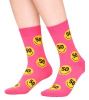 Coffret cadeau de 3 paires de chaussettes Happy Socks Collector's Edition unisexe en coton, imprimé smiley, pour tous les jours (XATSMI08-9300, multicolore)