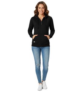 Sudadera con cremallera y bolsillos Helly Hansen para mujer, 280 g/m², 79217_990, negra