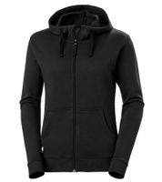 Everyday Helly Hansen Women's Zip-Up Hoodie with Pockets, 280 g/m², 79217_990, Black