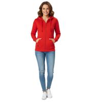 Everyday Helly Hansen Women's Hooded Zip-Up Hoodie with Pockets, 280 g/m², 79217_220, Red