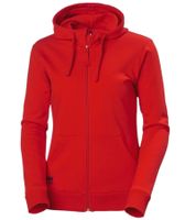 Everyday Helly Hansen Women's Hooded Zip-Up Hoodie with Pockets, 280 g/m², 79217_220, Red
