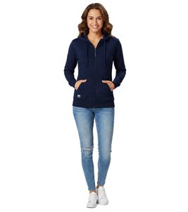 Sudadera con capucha y cremallera Helly Hansen para mujer, 280 g/m², 79217_590, azul marino