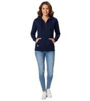 Sweat à capuche zippé Helly Hansen Everyday pour femme, avec poches, 280 g/m², 79217_590, bleu marine