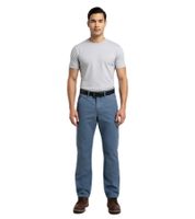 Pantalon chino homme, coupe classique, en tissu, style décontracté chic, référence 7551, bleu marine
