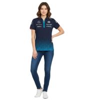 Polo femme PUMA x F1 Williams Racing Formule 1 Motorsport, collection 2024, réf. 701228997 001, bleu foncé
