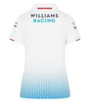 Polo de mujer Williams Racing Fórmula 1, Equipo 2024, Artículo para fans 701228997 002 Blanco