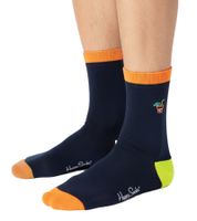 4 Paar Happy Socks Tropical Day Herren Baumwoll-Socken Alltags-Strümpfe in Geschenk-Box XTRD09-0200 Bunt