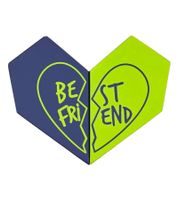 2 Pairs of Happy Socks Bestie Socks Women's Cotton Socks Value Pack Everyday Socks in Gift Box XBES02-6500 Green/Black