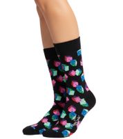4 Pairs of Happy Socks Game Night Women's Cotton Socks, Everyday Socks in Gift Box XGAM09-6300 Multicolored