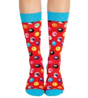 4 Pairs of Happy Socks Game Night Women's Cotton Socks, Everyday Socks in Gift Box XGAM09-6300 Multicolored