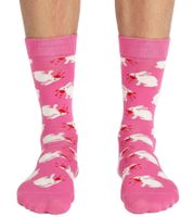 6 Paar Happy Socks Monty Python Herren Baumwoll-Socken Sparpack Alltags-Strümpfe in Geschenk-Box XMPY10-0200 Bunt