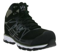 Chaussures de sécurité imperméables Helly Hansen Chelsea Evolution Mid S3 pour femme, avec semelle Ortholite et membrane Helly Tech®, chaussures de travail, classe de protection S3, 78262_481, noires