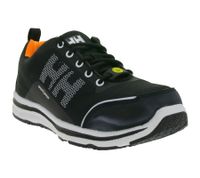 Zapatos de seguridad unisex Helly Hansen Oslo Low S1 con protección antipinchazos para clavos, calzado de trabajo, Clase de seguridad S1, 78225_992, Negro/Blanco