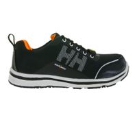 Zapatos de seguridad unisex Helly Hansen Oslo Low S1 con protección antipinchazos para clavos, calzado de trabajo, Clase de seguridad S1, 78225_992, Negro/Blanco
