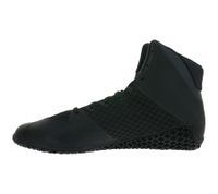 adidas Mat Wizard 4 Men's Wrestling Shoes with Breathable Mesh Construction Indoor Shoes Large Sizes AC6971 Black
