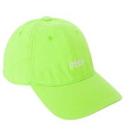 Bright ZWILLINGSHERZ OMG Classic Baseball Cap with OMG Embroidery, Cotton Cap, Adjustable Brim, 4603M K258210 in Neon Green, Yellow, and Orange