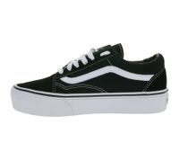 Trendy VANS UA OLD SKOOL PLATFORM UNISEX Sneakers Skate Shoes VN0A3B3UY281 Black/White