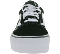 Trendy VANS UA OLD SKOOL PLATFORM UNISEX Sneakers Skate Shoes VN0A3B3UY281 Black/White